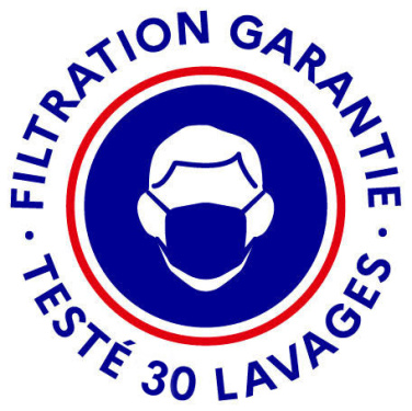 Logotrade liikelahjat kuva: MARS PRO puuvillanaamari (koko M), jossa on tasku ja HEPA-suodatin. 1380165